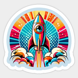 Rocket Sticker